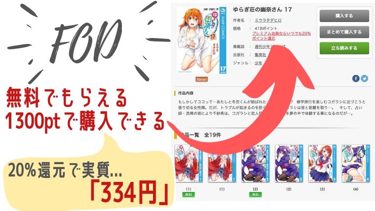 ゆらぎ荘の幽奈さん 全巻無料読み検証 漫画単行本は何冊読める 漫画ロイド