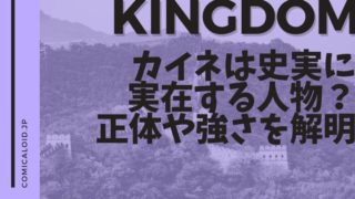 河了貂は史実にも実在する 飛信隊女軍師の正体 キングダム考察 漫画ロイド